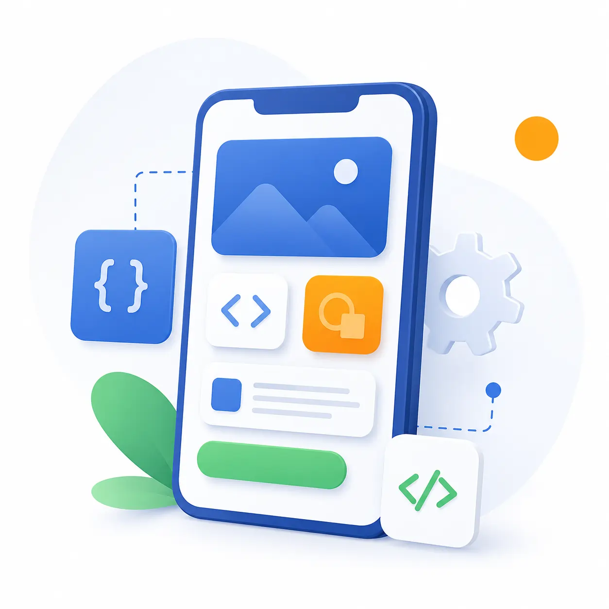 mobile app interface showing navigation screens and user interaction design