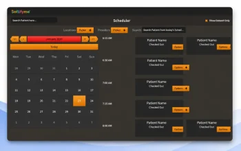 Doctor Scheduler appointment and availability management interface